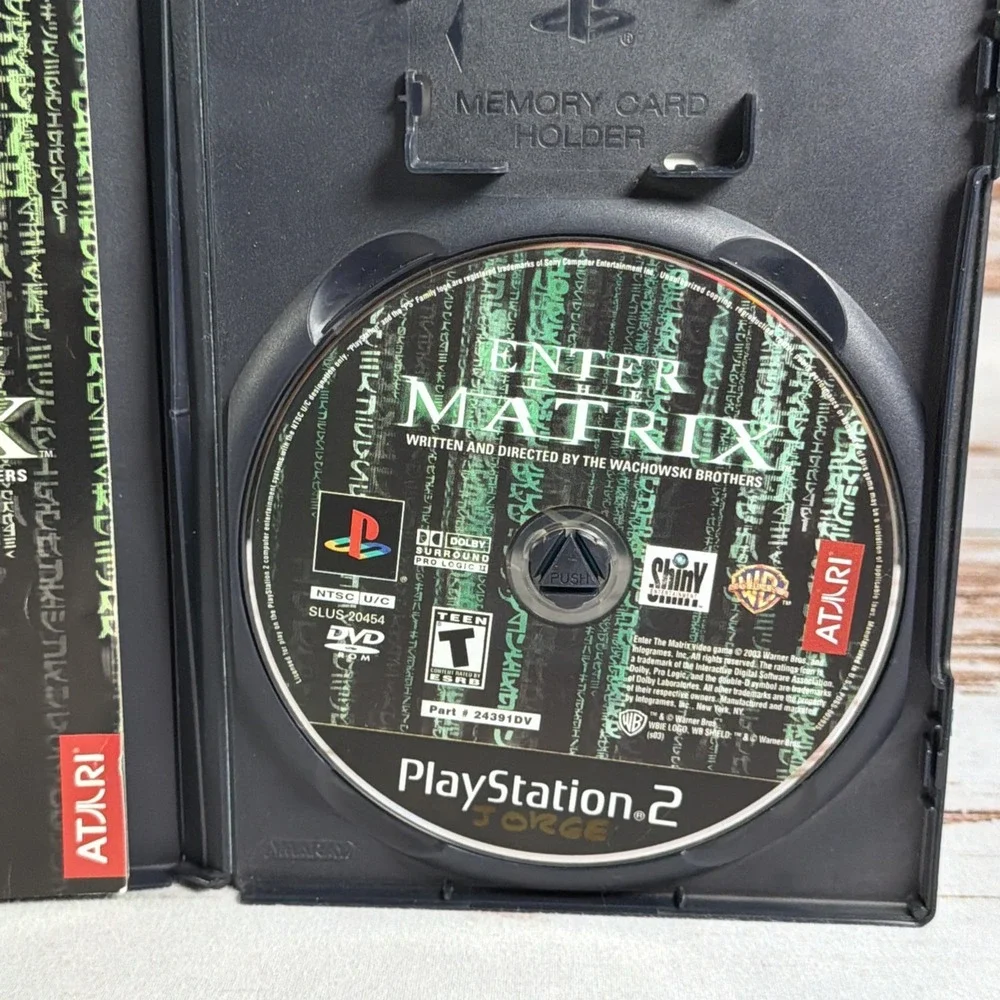 Enter the Matrix (Sony PlayStation 2, 2003) PS2 CIB Complete with Manual